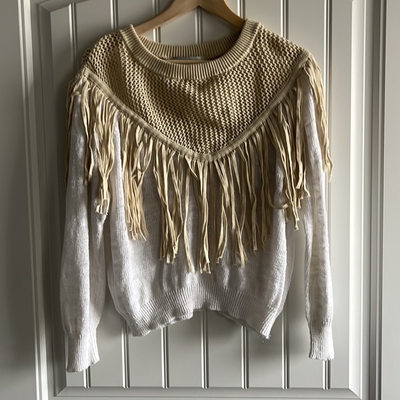 Wildfox Boho Fringe Sweater - Picture 2 of 3